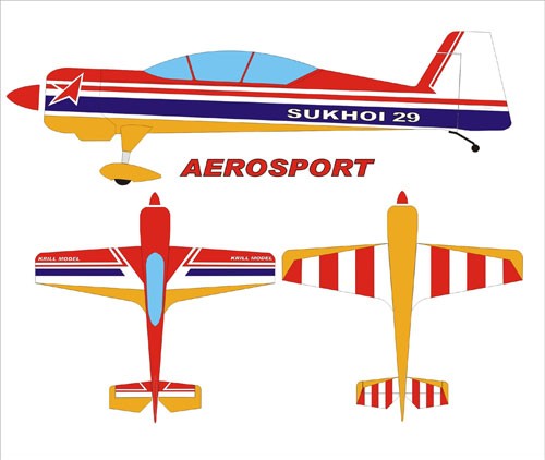 SUKHOI 29 2.6m (33%) AEROSPORT